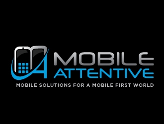 Mobile Attentive logo design by Foxcody