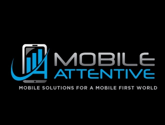 Mobile Attentive logo design by Foxcody