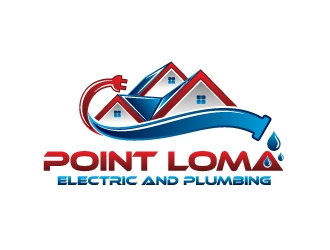 Point Loma Electric and Plumbing logo design by Suvendu