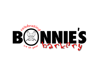 Bonnies Barkery logo design by nona