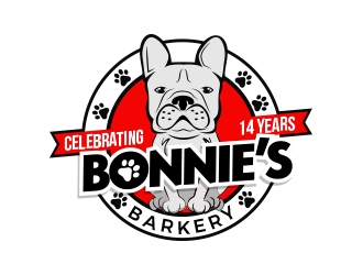 Bonnies Barkery logo design by MarkindDesign