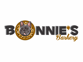 Bonnies Barkery logo design by mutafailan
