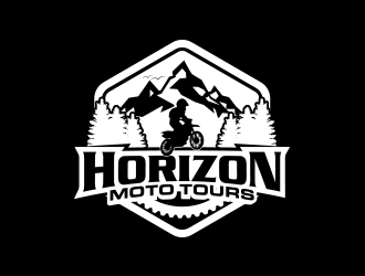 Horizon Moto Tours logo design by MarkindDesign