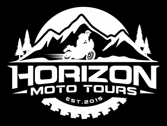 Horizon Moto Tours logo design by ruki