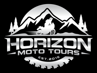 Horizon Moto Tours logo design by ruki
