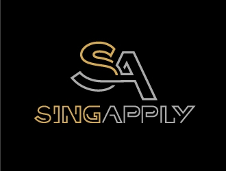Logo is: SA   business name: Signapply (one word) logo design by aRBy