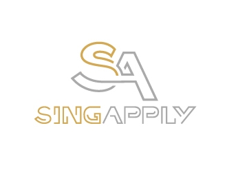Logo is: SA   business name: Signapply (one word) logo design by aRBy