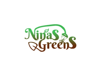 Ninas Greens logo design by BaneVujkov