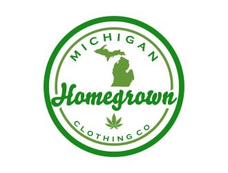 Michigan Homegrown logo design by cikiyunn