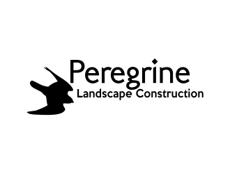 Peregrine Landscape Construction logo design by done