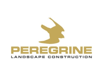 Peregrine Landscape Construction logo design by J0s3Ph