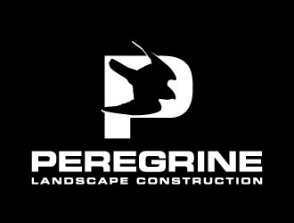 Peregrine Landscape Construction logo design by J0s3Ph