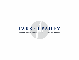 Parker Bailey logo design by ammad