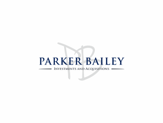 Parker Bailey logo design by ammad