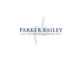 Parker Bailey logo design by ammad
