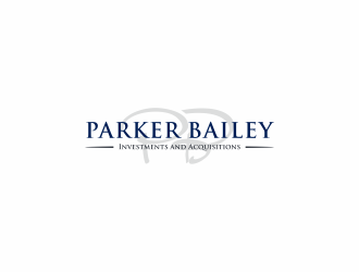 Parker Bailey logo design by ammad