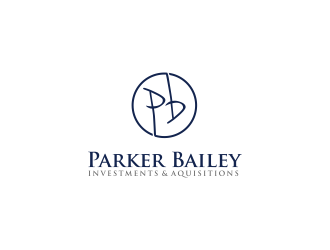 Parker Bailey logo design by ammad