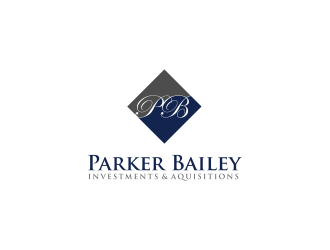 Parker Bailey logo design by ammad