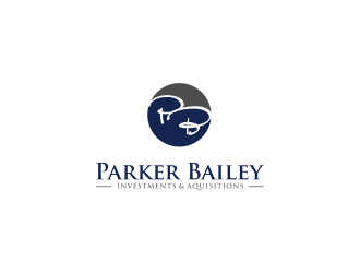 Parker Bailey logo design by ammad