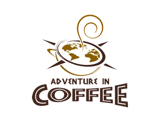 Adventure in Coffee logo design by Coolwanz