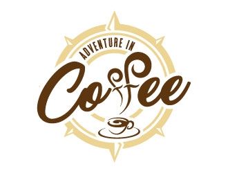Adventure in Coffee logo design by daywalker