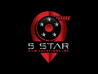 5 Star Film Locations Inc logo design by Suvendu