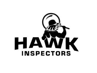 Hawk Inspectors logo design by bougalla005