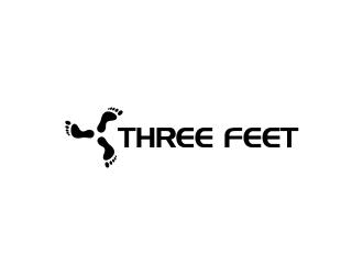 Three Feet logo design by oke2angconcept