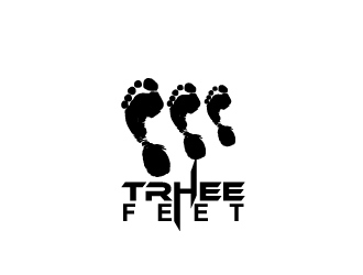 Three Feet logo design by samuraiXcreations
