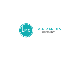 Lauer Media Company logo design by yeve