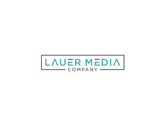 Lauer Media Company logo design by johana