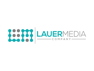 Lauer Media Company logo design by done