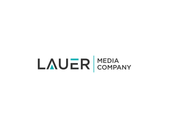 Lauer Media Company logo design by ammad