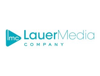 Lauer Media Company logo design by cikiyunn