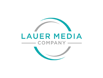 Lauer Media Company logo design by checx