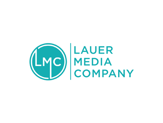 Lauer Media Company logo design by alby