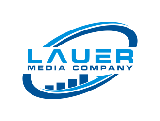 Lauer Media Company logo design by qqdesigns
