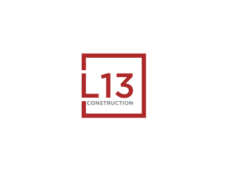 L13 CONSTRUCTION logo design by bricton