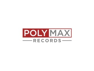 Poly Max Records logo design by bricton