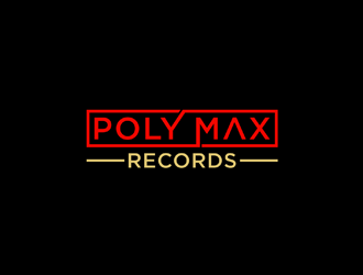 Poly Max Records logo design by johana