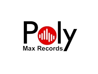 Poly Max Records logo design by bougalla005