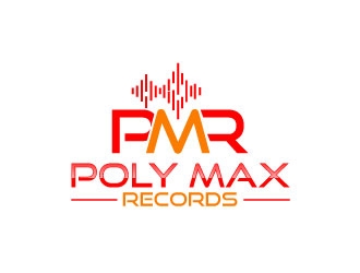 Poly Max Records logo design by uttam