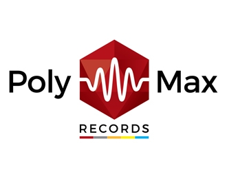 Poly Max Records logo design by logoguy