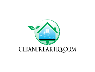 cleanfreakhq.com logo design by giphone