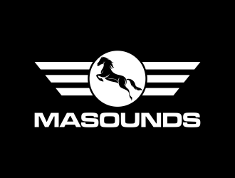 MaSounds logo design by RIANW