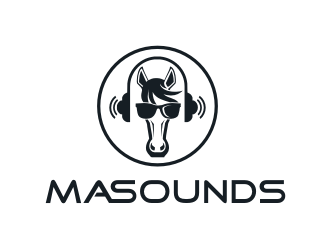 MaSounds logo design by hidro