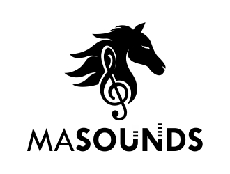 MaSounds logo design by ruki
