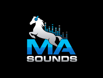 MaSounds logo design by bluespix