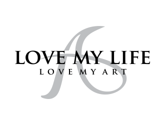 love my life love my art logo design by oke2angconcept