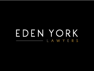 Eden York Lawyers logo design by denfransko